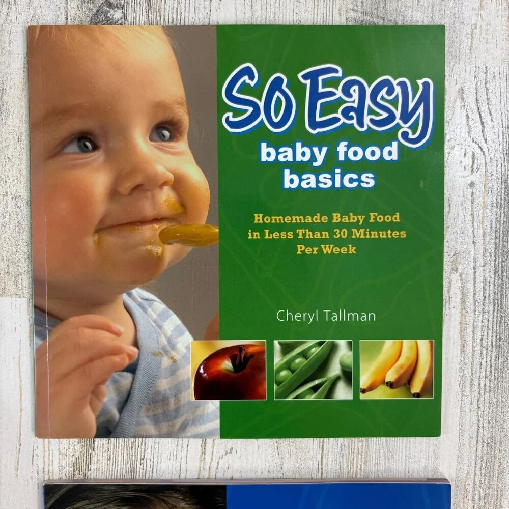 So Easy Baby Food Basics Toddler Food Guide to Making Baby Food At Home SET Lot